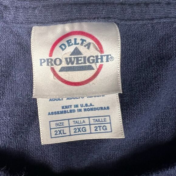 Nomar Garciaparra #5 Chicago Cubs T Shirt Delta Pro Weight MLB Navy Blue - Picture 4 of 7